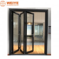 2020 Cambodia  aluminium folding door aluminum interior doors