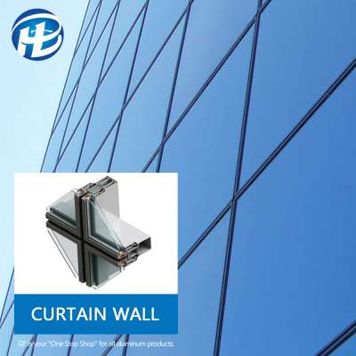 GF shadow box curtain wall detail reflection glass curtain wall curtain wall shadow box design