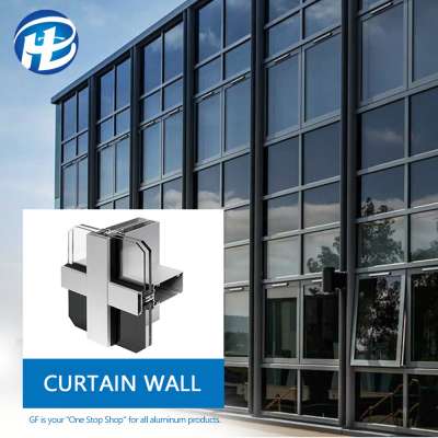 2020 Best glass curtain wall price