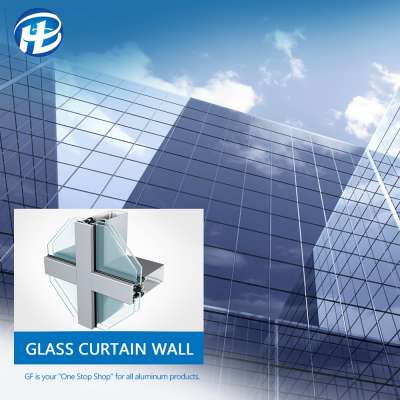 glass curtain wall system revit aluminium shop facade company curtain wall manufacturers china