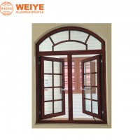 Weiye 1.4 mm thickness white temper glass integrated windows