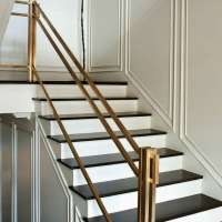 Decorative Fashionable Indoor stair-railings-house-interior-metal-railing-ideas-for-modern-design