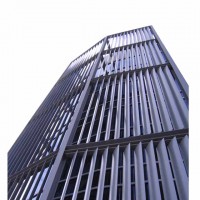 2020 new price New design Custom aluminium sun louver shutters for sunshade aluminum louver sunshade vertical sunshade louvers