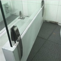 8-14mm glass stainless steel side fitting handrail