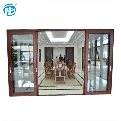 aluminum windows / sliding windows alloy glass black grill sliding window and door